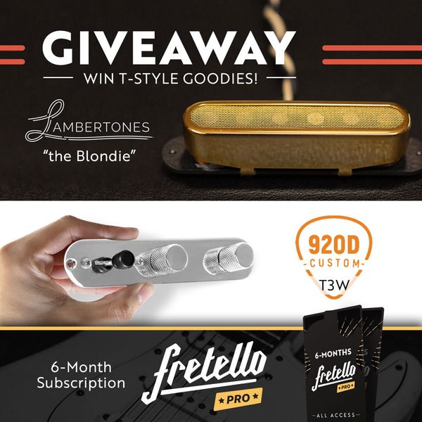 Lambertones Pickups Crema and Blondie Pickup Review (and Giveaway!)