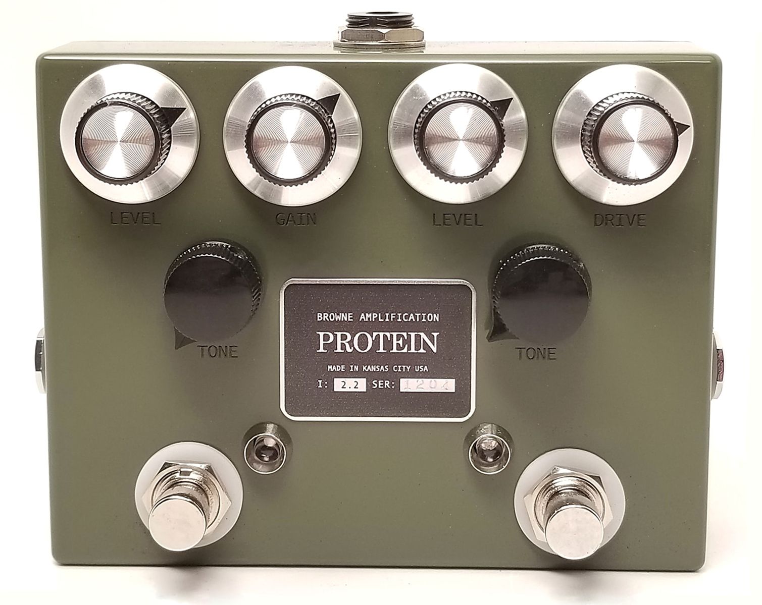 Browne Amplification PROTEIN DUAL OVERDRIVE V3 Green オーバー ...