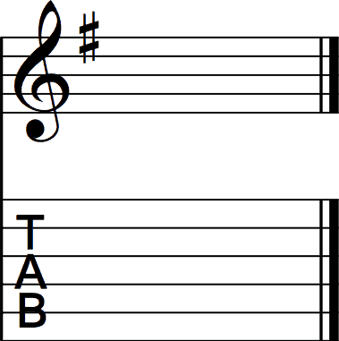 The G Major Key Signature